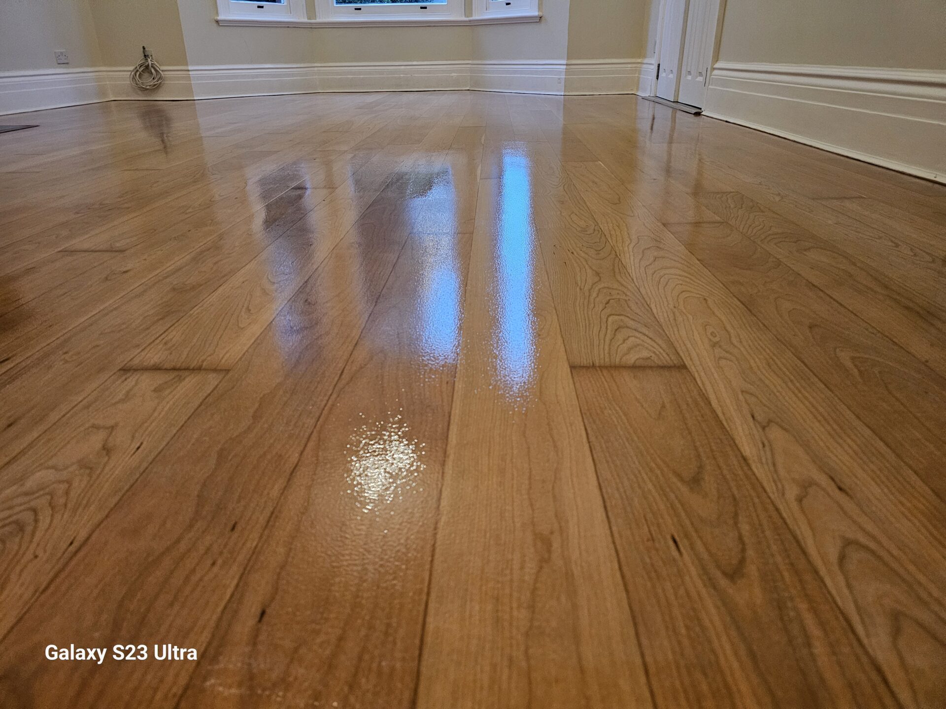 Professional restoring old floors